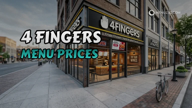 4 Fingers Menu Malaysia