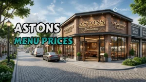 Astons Menu Singapore
