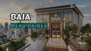 Baia Menu Singapore