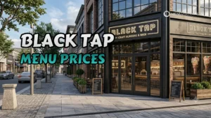 Black Tap Menu Singapore