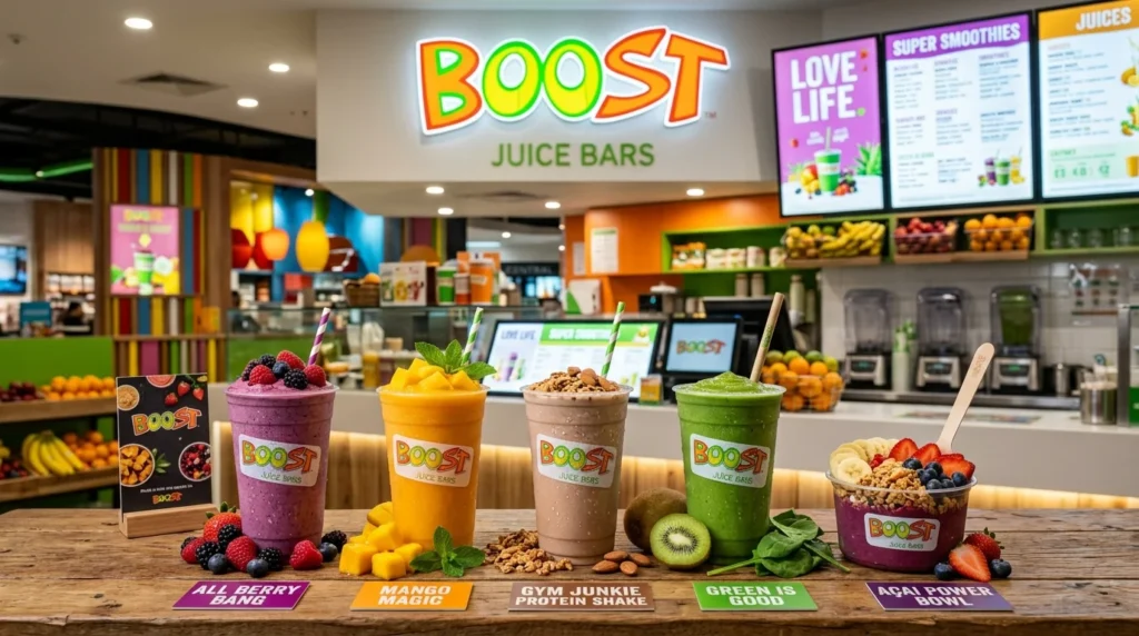 Boost Juice Bars Most Popular Menu Prices