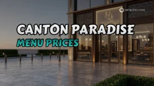 Canton Paradise Menu Singapore