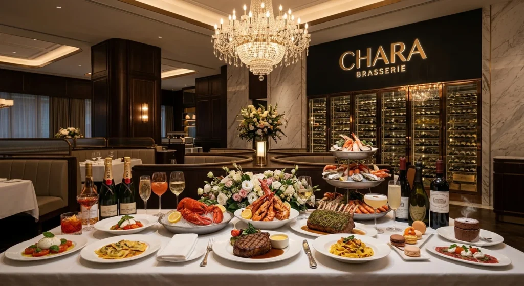 Chara Brasserie Menu Singapore