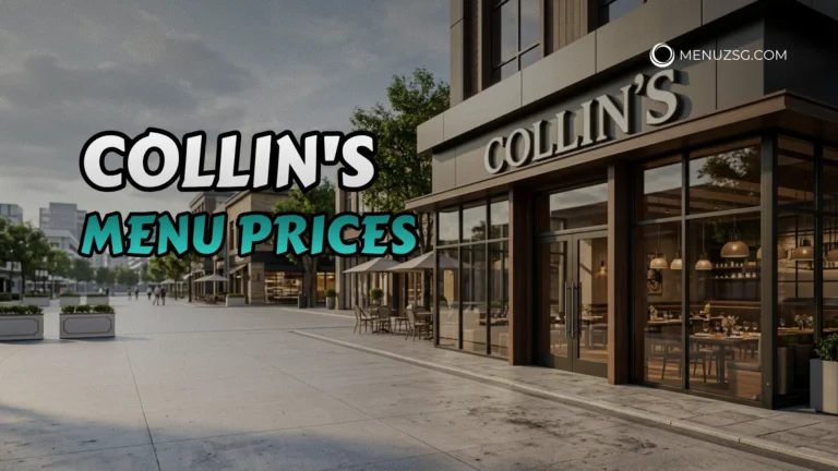 Collin's Menu Singapore