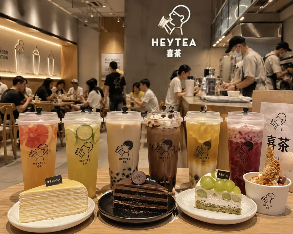 Fluffy Cloud Drinks Menu