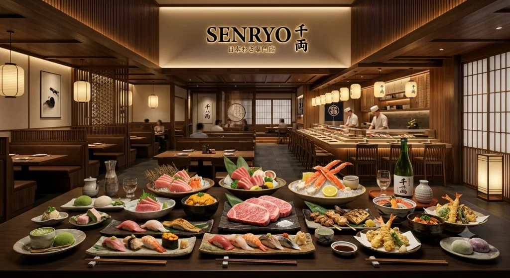 Full Senryo ION Menu Singapore
