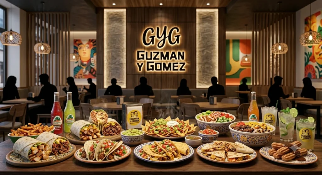 GYG Tacos Menu
