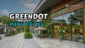 Greendot Menu Singapore