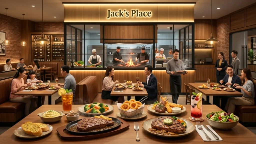 Jack's Place Chicken & Fish Menu