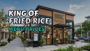 King of Fried Rice Menu Singapore