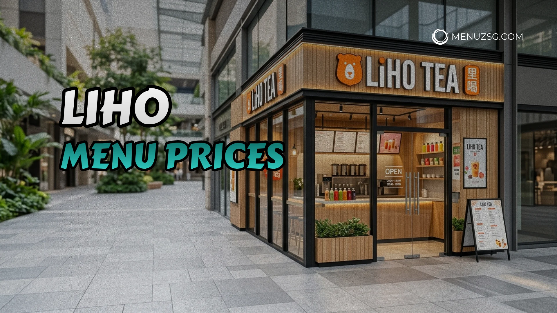 Liho Menu Singapore