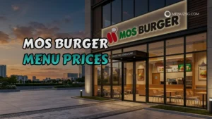 MOS Burger Singapore Menu