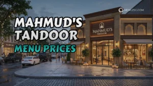 Mahmud's Tandoor Menu Singapore