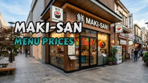 Maki-San Menu Singapore