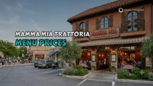 Mamma Mia Trattoria Menu Singapore