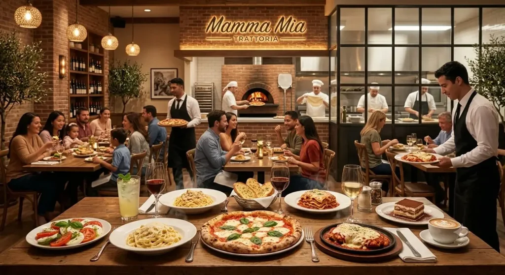 Mamma Mia Trattoria Singapore Kids' Menu & Sides