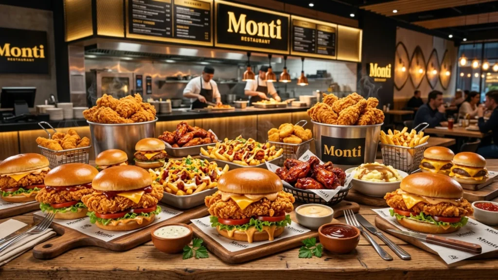 Monti Menu Main Course Prices