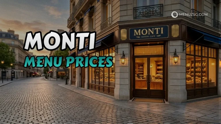 Monti Menu Singapore