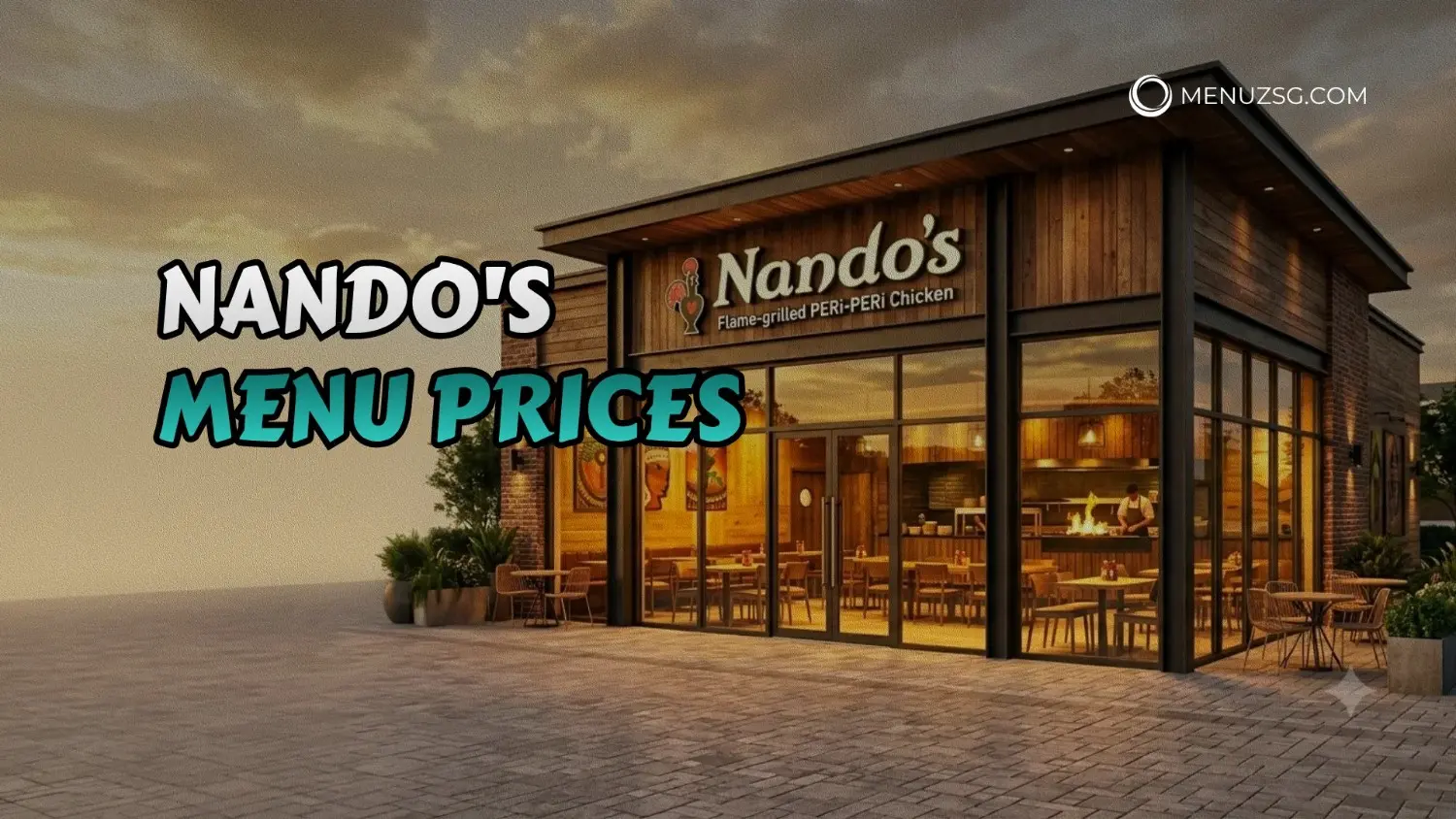 Nando's Menu Singapore