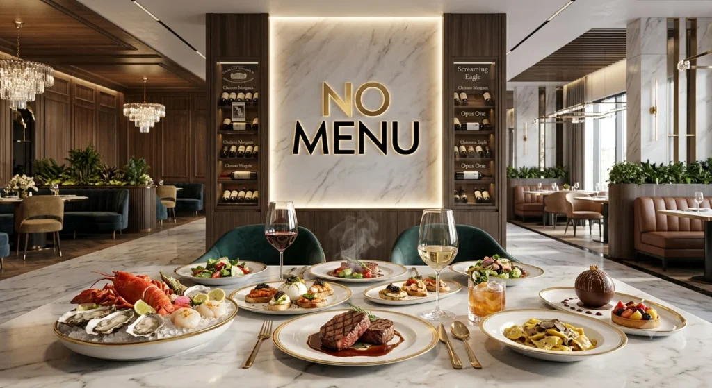 No Menu Singapore Cold Appetisers & Salads