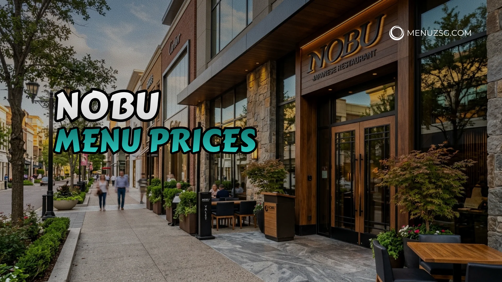 Nobu Menu Singapore