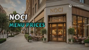 Noci Menu Singapore