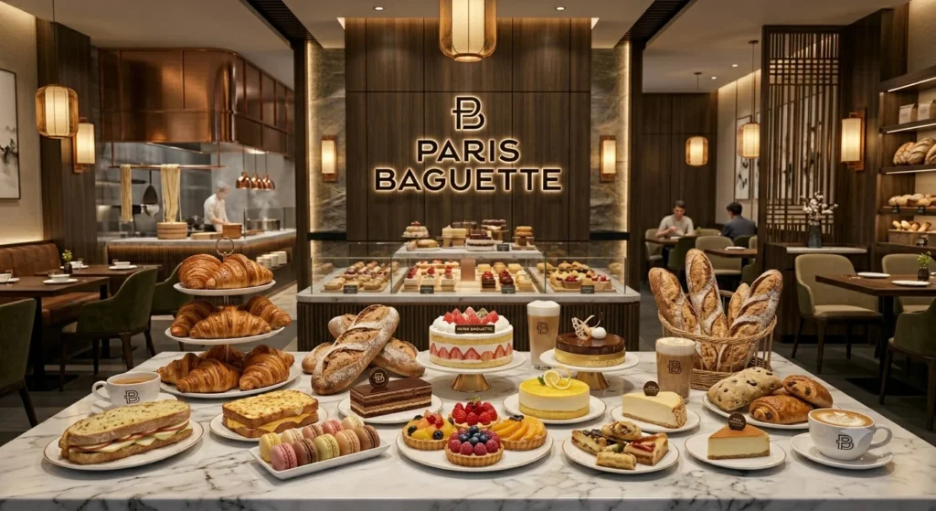 Paris Baguette Roll & Pound Cakes
