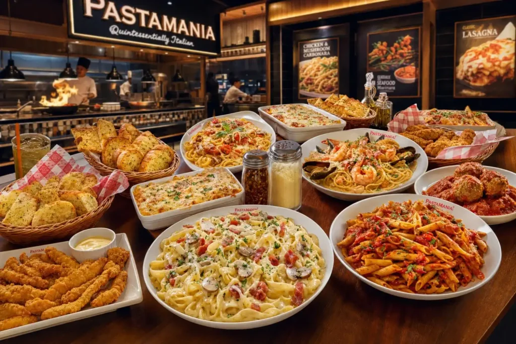 PastaMania Fusion & Baked Menu With Prices