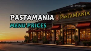 PastaMania Menu Singapore