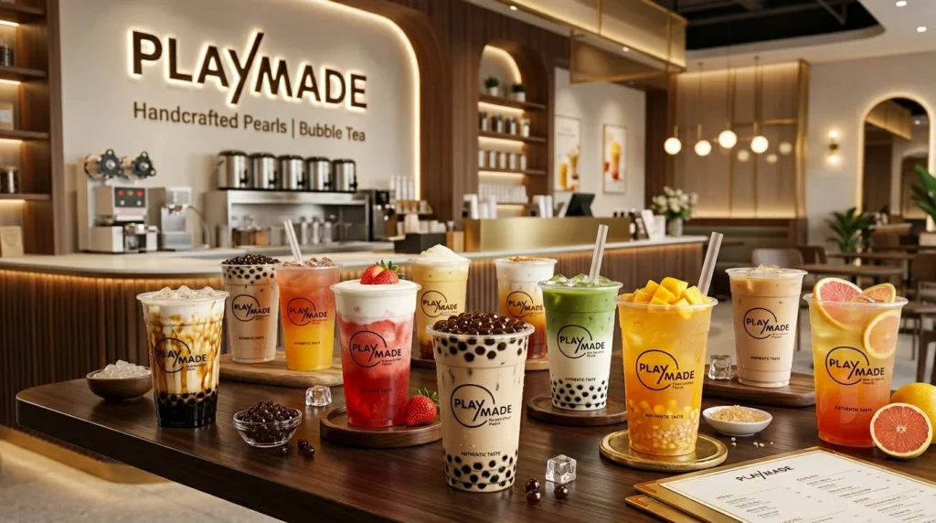 Playmade Original Series Menu With Prices