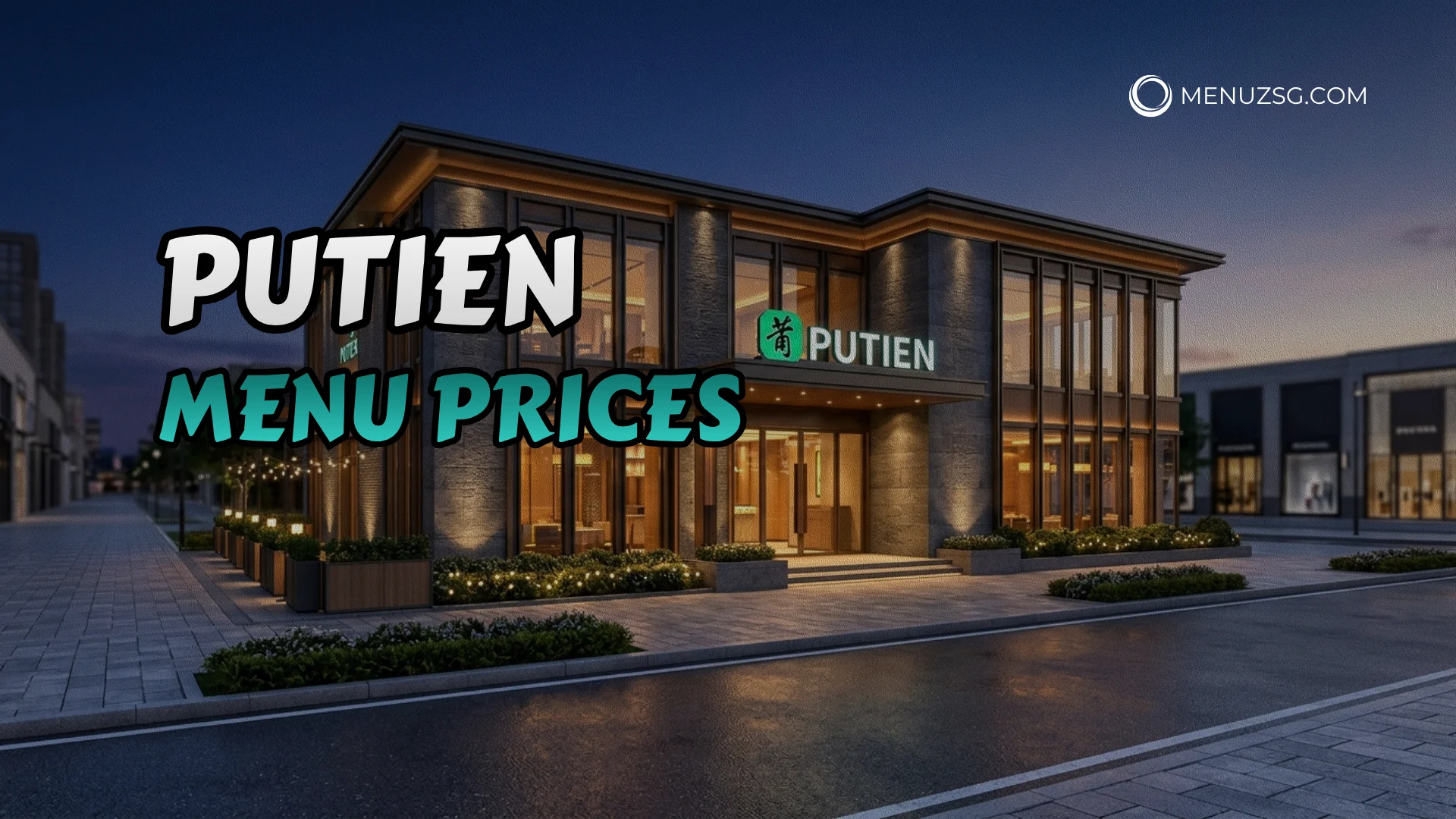 Putien Menu Prices