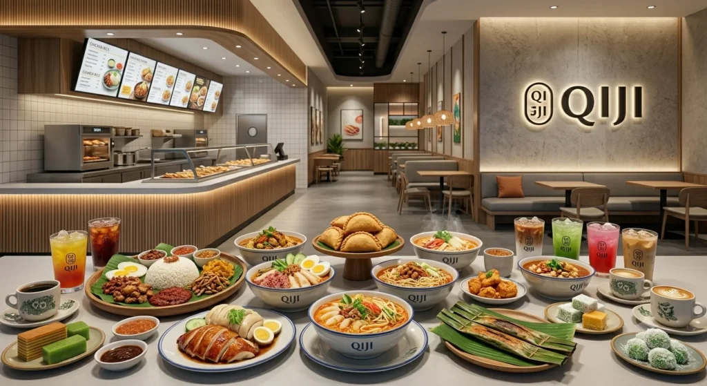 Qiji Popiah and Appetisers Menu