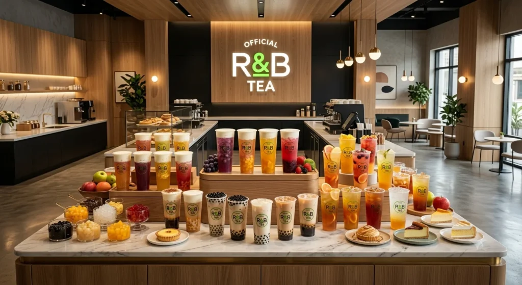 R&B Tea Menu