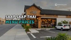 Saap Saap Thai Menu Singapore