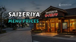 Saizeriya Menu Singapore