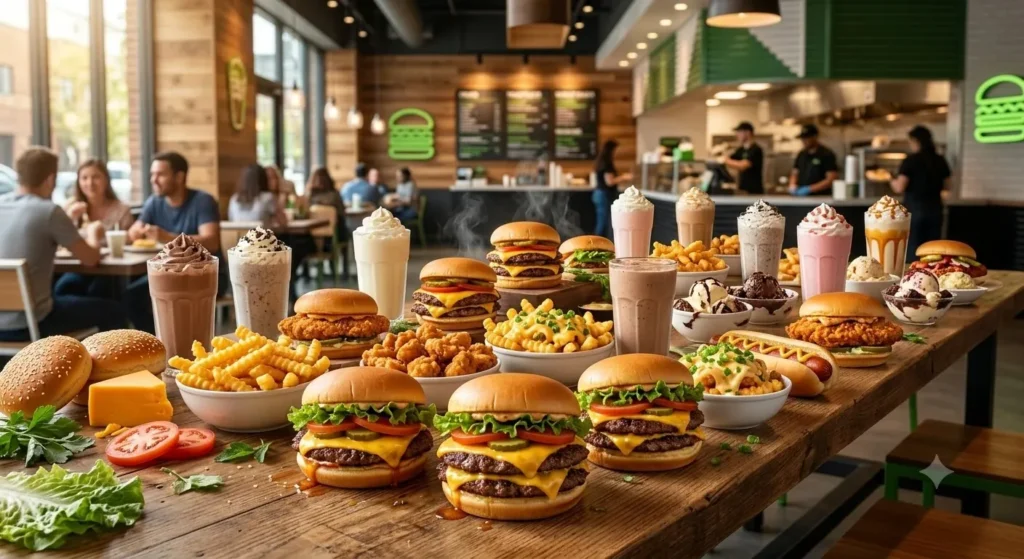 Shake Shack Burgers Menu Prices