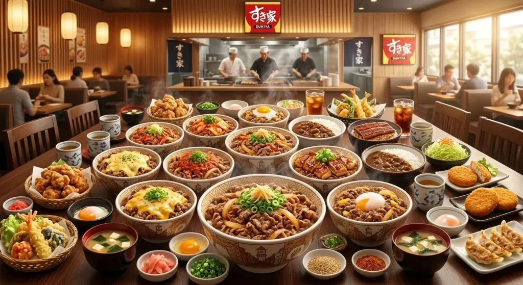 Sukiya Combination Menu