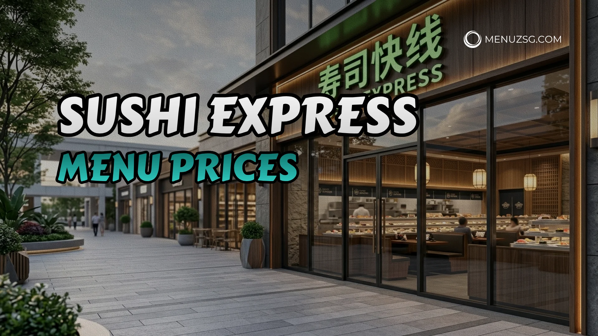 Sushi Express Menu Singapore