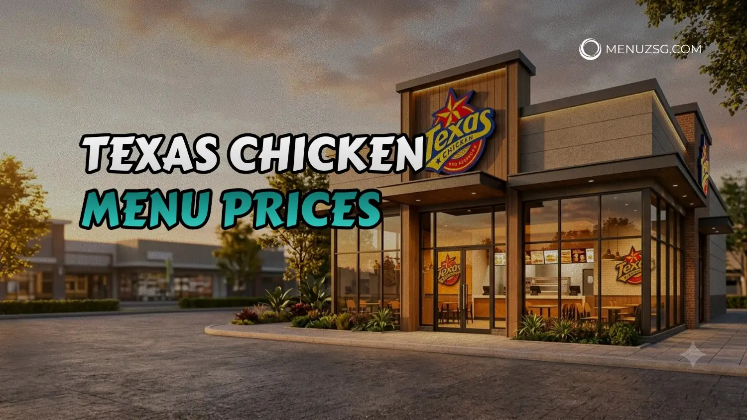 Texas Chicken Menu Singapore