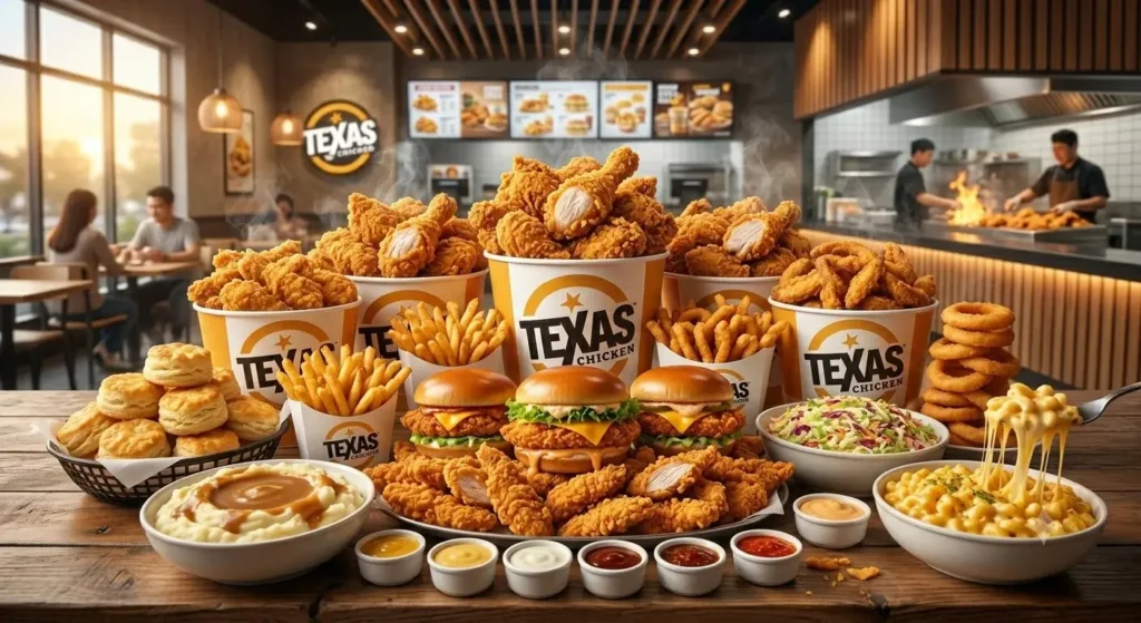 Texas Chicken Singapore Mega Crunch Menu Prices