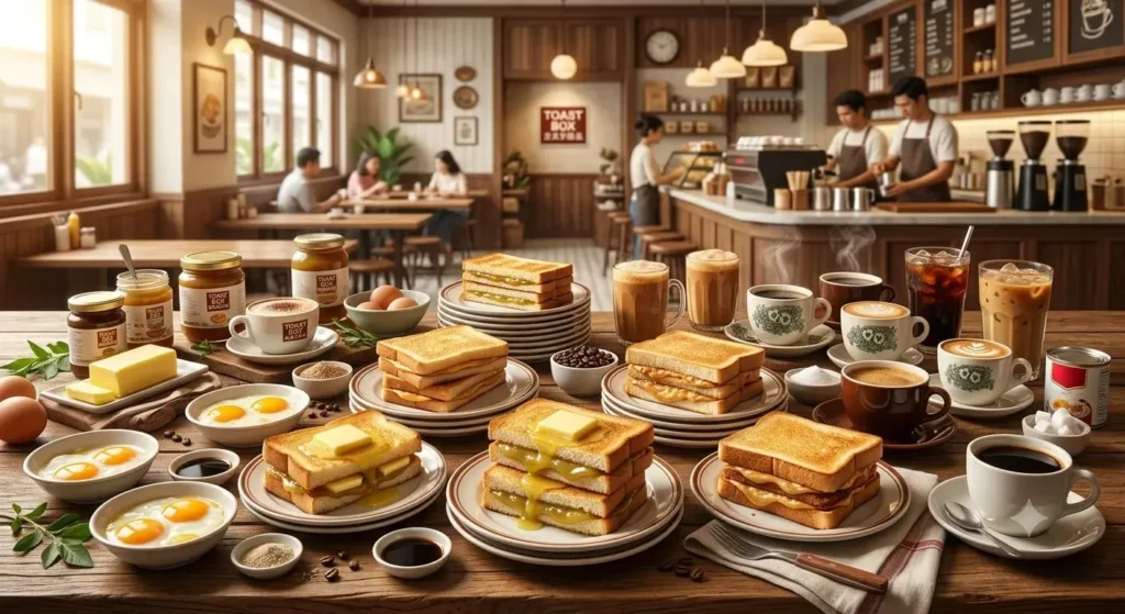 Toast Box Singapore — Sandwiches Menu