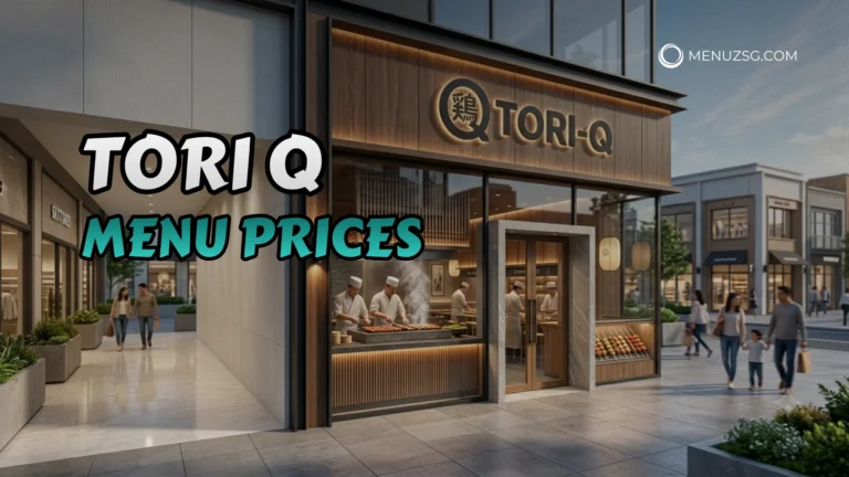 Tori Q Menu Singapore