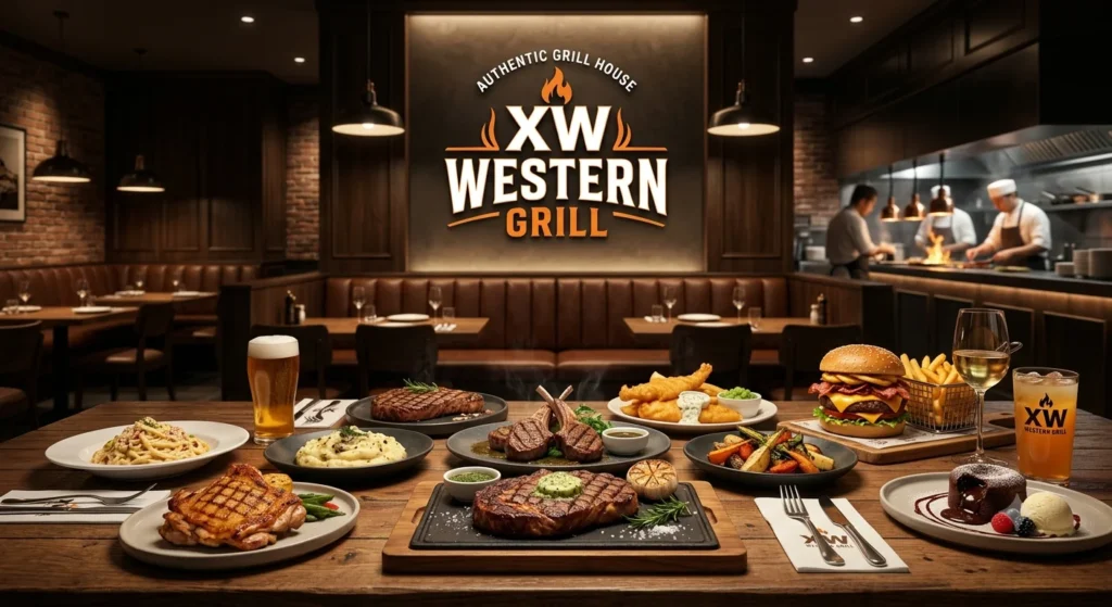 XW Western Grill House Steaks Menu