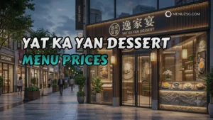 Yat Ka Yan Dessert Fortune Centre Menu Singapore