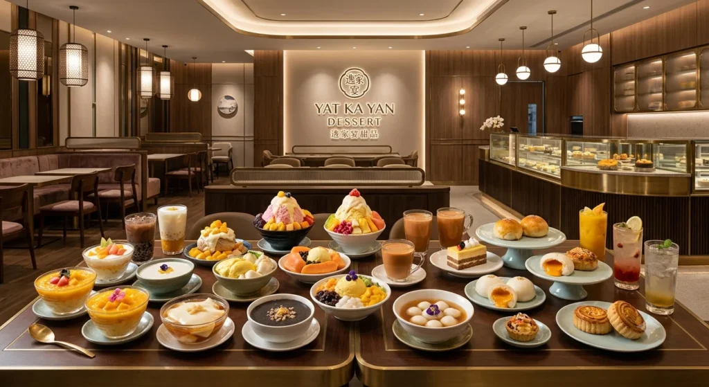 Yat Ka Yan Fortune Centre Hot Desserts Menu